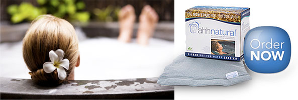 chlorine free hot tub